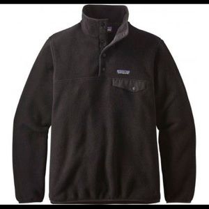 Black Patagonia Re-Tool Snap-T Pullover